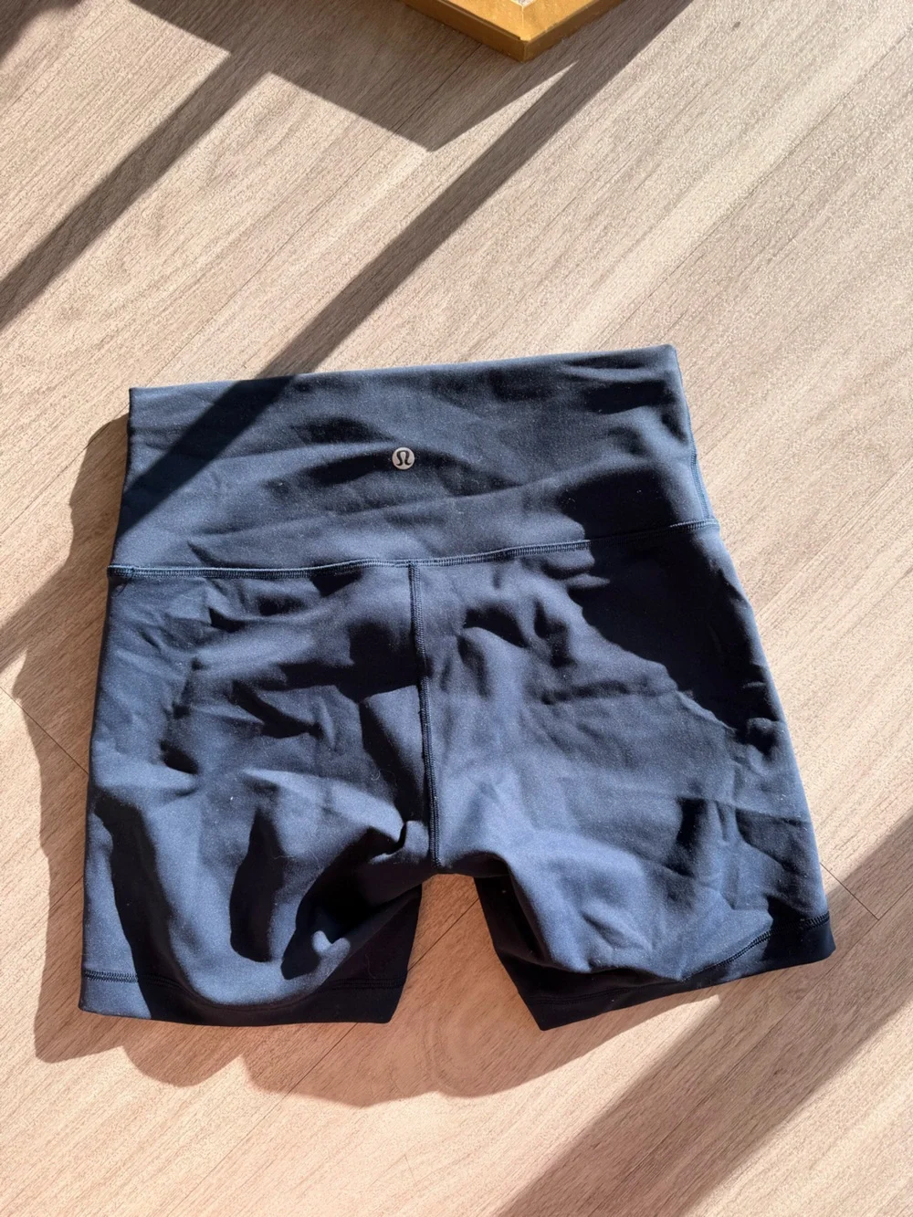lululemon athletica Navy High-Waist Shorts 6”